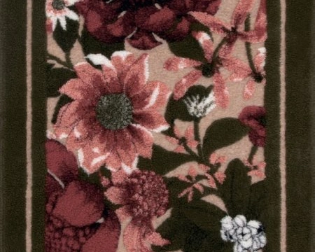 Ковер-дорожка FLOWER FIELD, 75x200 шерcть 55% полиэстер 45%, подложка полиэстер 100% 1950 гр Ковер-дорожка FLOWER FIELD, 75x200 шерcть 55% полиэстер 45%, подложка полиэстер 100% 1950 гр