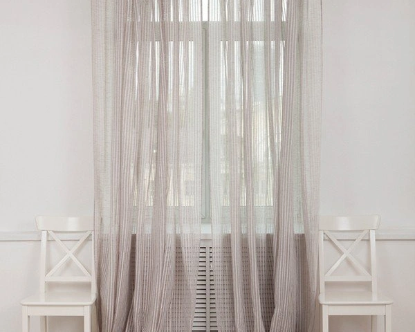 Шторы на петлях "CURTAIN LINE",  р-р: 250х310, какао