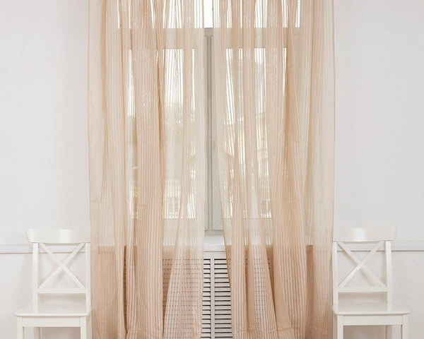 Шторы на петлях "CURTAIN LINE",  р-р: 250х310, экрю
