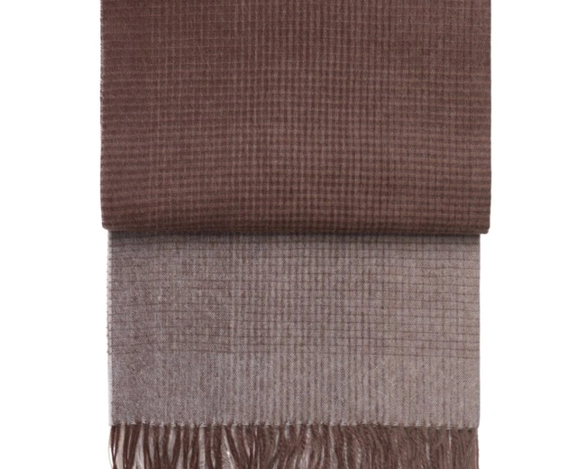 HORIZON plum/cognac Плед 130/200 , 50% альпака + 40% овечья шерсть + 10% микрофибра, 560 гр HORIZON plum/cognac Плед 130/200 , 50% альпака + 40% овечья шерсть + 10% микрофибра, 560 гр