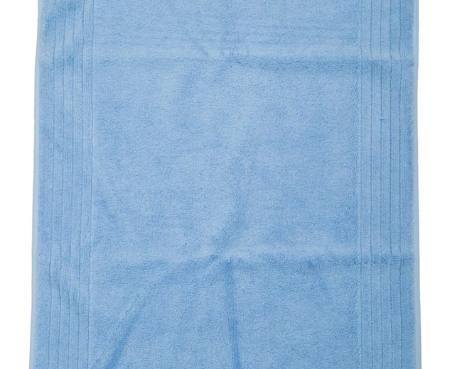 Коврик для ванной UNI BLEUET голубой 50/90 хлопок 1000 гр/м2 Коврик для ванной UNI BLEUET голубой 50/90 хлопок 1000 гр/м2