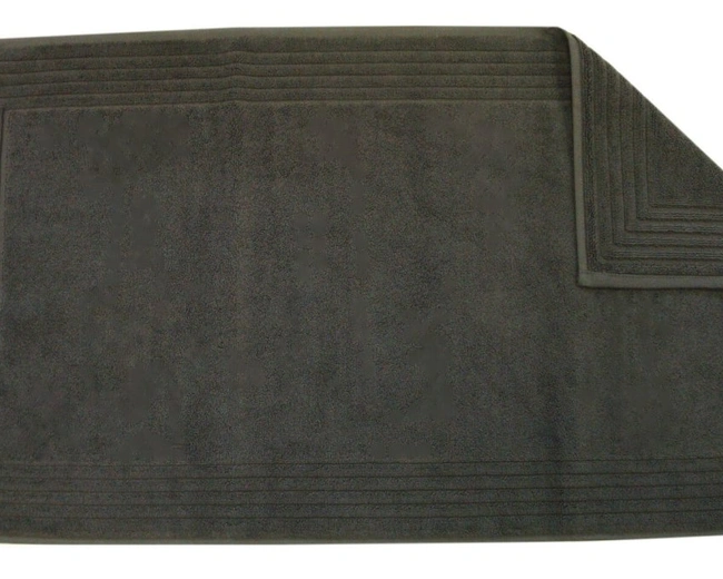 Коврик для ванной UNI ANTHRACITE темно-серый 50/90 хлопок 1000 гр/м2