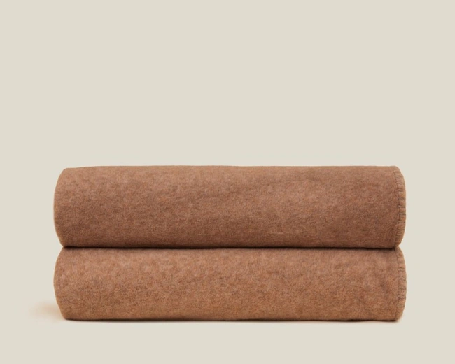 Покрывало-плед Frati SOFT VISCOSE COFFEE MILK, коричневый, 220x260, вискоза 30% полиэстер 70%, 510г