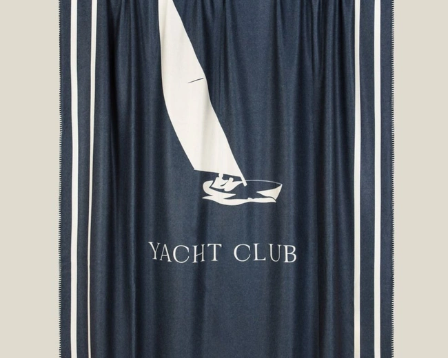 Плед YACHT CLUB 150x200 хлопок 35% полиэстер 65%, 730г