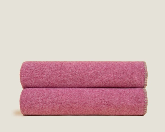 Плед Frati SOFT BAMBOO CHERRY, вишневый, 160х200, бамбук 40% полиэстер 60%, 800г