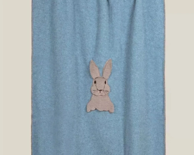 Плед детский Little Blue Rabbit , 75х100, бамбук 40% полиэстер 60% Плед детский Little Blue Rabbit , 75х100, бамбук 40% полиэстер 60%
