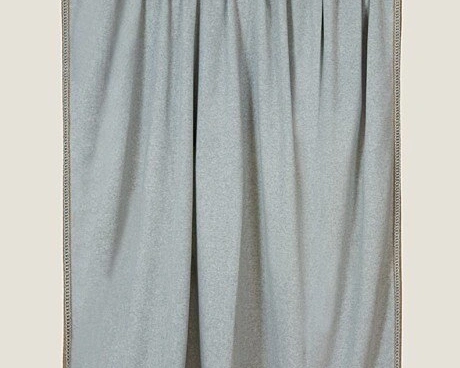 Плед Frati SOFT BAMBOO PERLA с тесьмой Coco, серый, 160х200, бамбук 40% полиэстер 60%, 910г