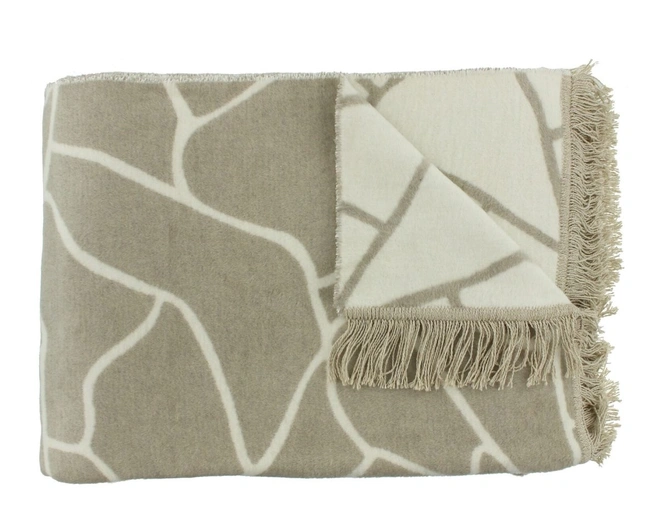 Плед CLAUDI LINEAS GREY, 150х200см, 60% хлопок 40% акрил Плед CLAUDI LINEAS GREY, 150х200см, 60% хлопок 40% акрил