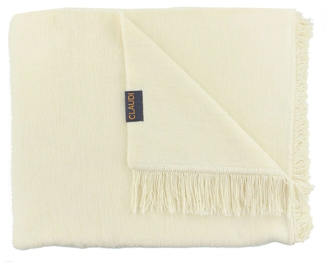 Плед CLAUDI PAULOS OFF WHITE, 150х200см, 60% хлопок 40% акрил Плед CLAUDI PAULOS OFF WHITE, 150х200см, 60% хлопок 40% акрил