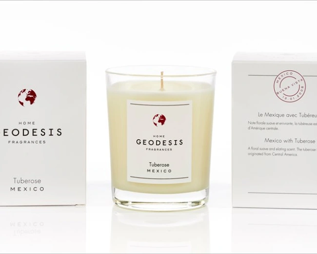 Tuberose Свеча ароматическая 100% натуральный соевый воск 180 гр, время горения 50 ч.