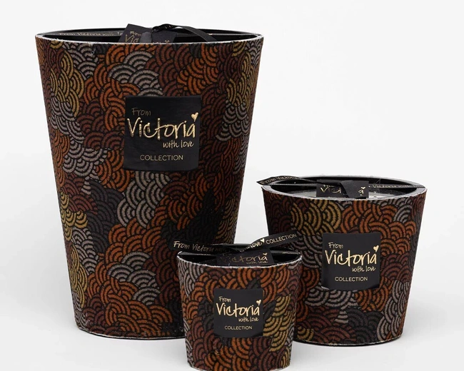 Свеча ароматическая Victoria with Love Velvet funghi 400гр