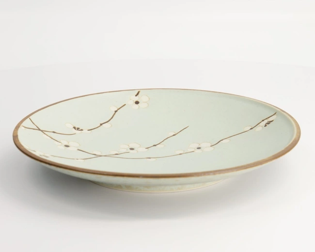 Тарелка Green Soshun 22,7x3,1см, керамика Тарелка Green Soshun 22,7x3,1см, керамика