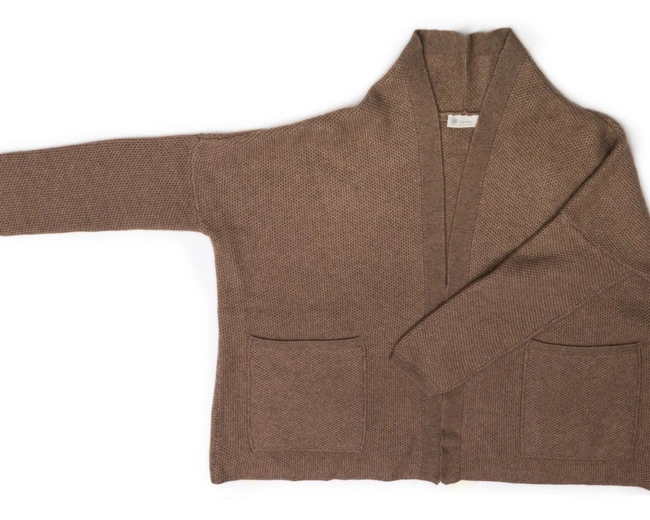 JACKET JANINA naturegreybeige Жакет , one size, кашемир JACKET JANINA naturegreybeige Жакет , one size, кашемир