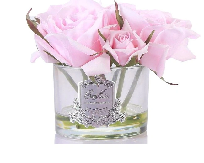 Букет из 5 роз FIVE ROSE french pink, цвет розовый, 2 спрея по 5 мл