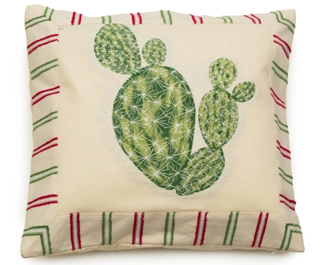 CUSHION Подушка 45/45, хлопок, наполнитель конфорель