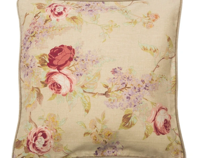 CUSHION Подушка 45/45, 50% лен 50% вискоза, внутренняя подушка - чехол хлопок сатин, наполнитель кон