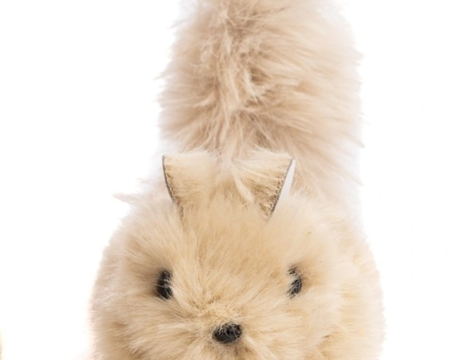 FURRY SQUIRREL LТ BRWN/CRМ Белка 13 см кремово-коричневый FURRY SQUIRREL LТ BRWN/CRМ Белка 13 см кремово-коричневый
