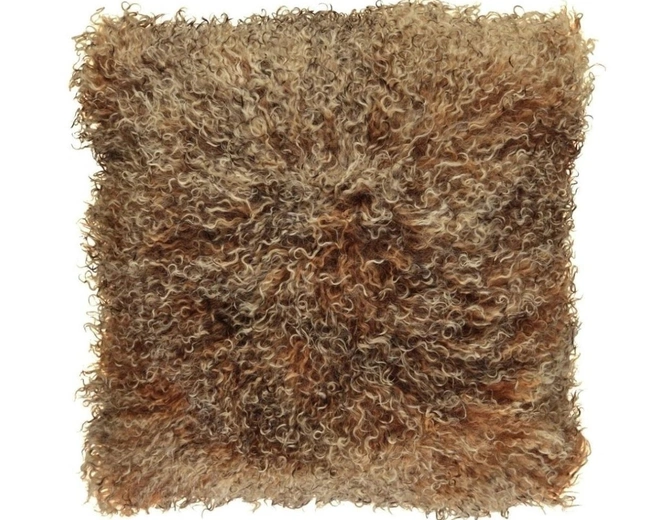 Tibetan SunsetПодушка мех тибетской козы 40x40, длина 10-15 см Tibetan SunsetПодушка мех тибетской козы 40x40, длина 10-15 см