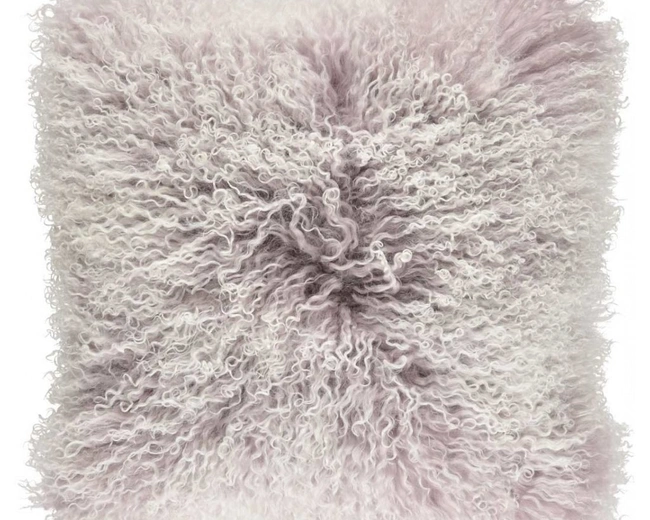 SNOW TIBETAN CLOUD Подушка мех тибетской козы 40x40 SNOW TIBETAN CLOUD Подушка мех тибетской козы 40x40