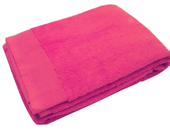 Полотенце UNI FUCHSIA55/110 ярко-розовый хлопок 600гр/м2