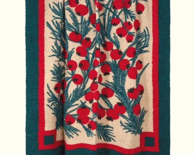 Плед Frati WINTERSURPRISE 150x190, шерсть 80% полиэстер 20%, 910г