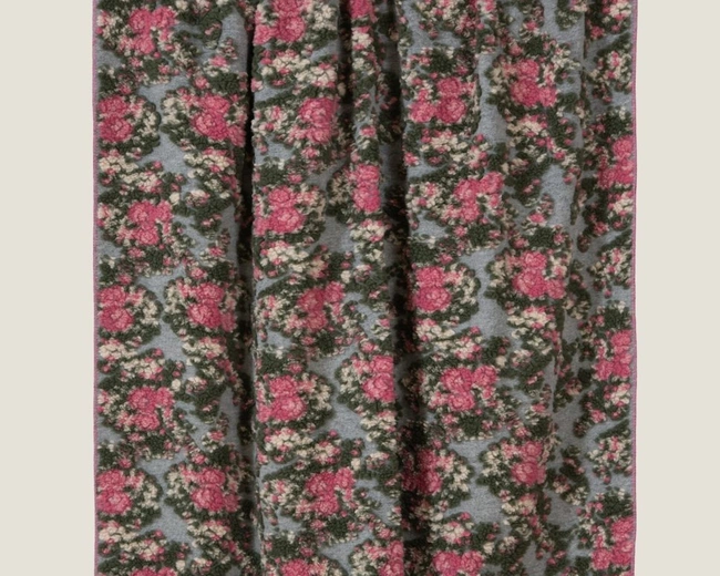 Плед Frati SWEET ROSES ROSA, розовый, 150x190 шерть 55% полиэстер 45%, 1070г