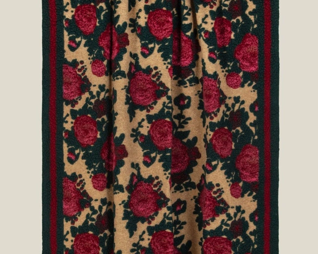 Плед Frati SECRET GARDEN 150x190, шерсть 80% полиэстер 20%, 900г