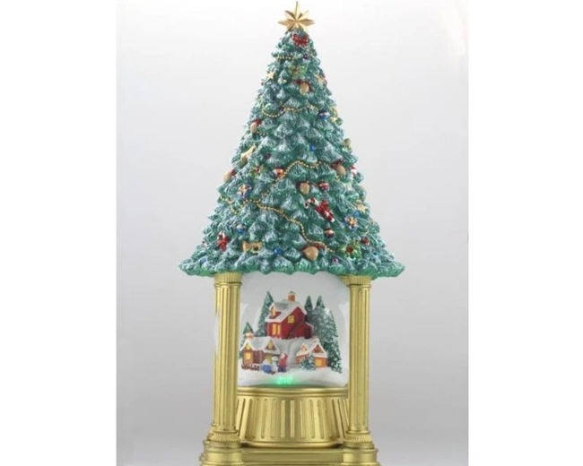 Музыкальная шкатулка Christmas tree Musicbox 20 см