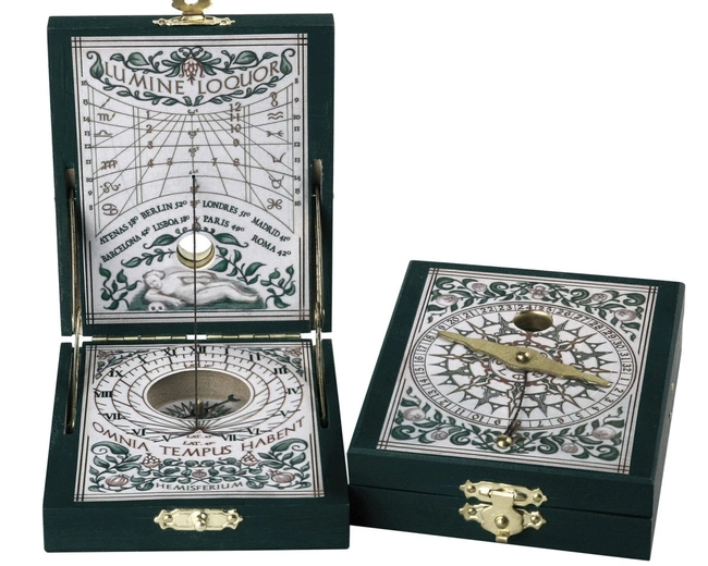 Солнечные часы Hemisferium Papel Kepler8,6х7 Н 2см, бронза