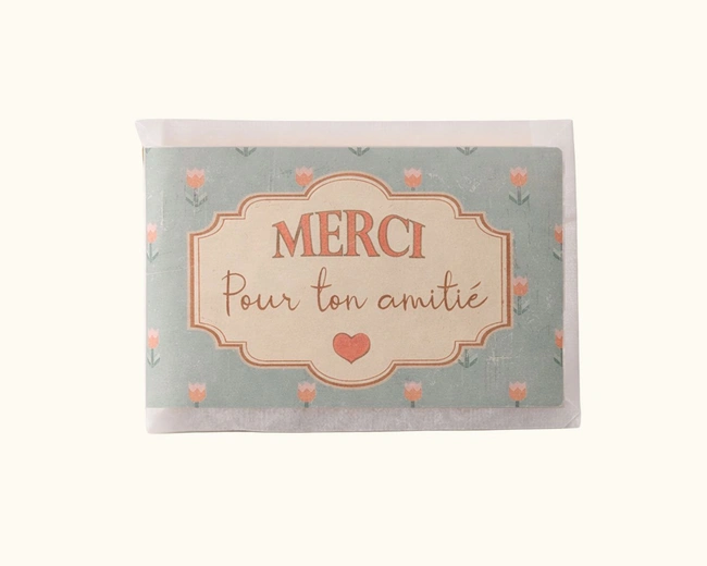 Мыло твердое MERCI Pour ton amitie, 50 гр, нежный аромат Мыло твердое MERCI Pour ton amitie, 50 гр, нежный аромат