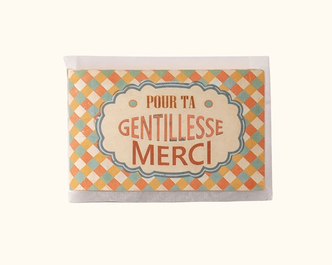 Мыло твердое MERCI Pour ta gentillesse, 50 гр, нежный аромат Мыло твердое MERCI Pour ta gentillesse, 50 гр, нежный аромат