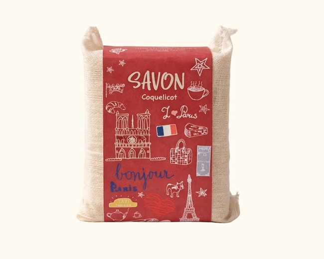 Мыло твердое PARIS COQUELICOT, красный, 100 гр, цветочный аромат Мыло твердое PARIS COQUELICOT, красный, 100 гр, цветочный аромат
