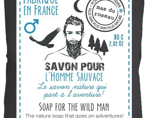 Мыло HOMME SAUVAGE 100 гр, для мужчин, активированный уголь Мыло HOMME SAUVAGE 100 гр, для мужчин, активированный уголь