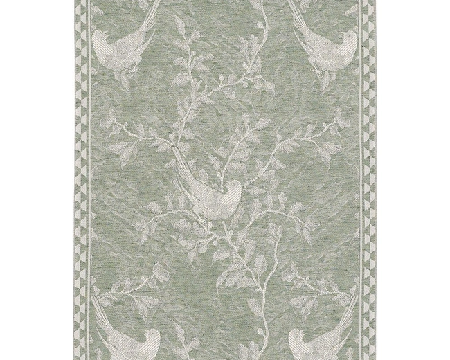 Полотенце кухонное VOGEL 50х70 зеленый, 50% лен 50% хлопок жаккард