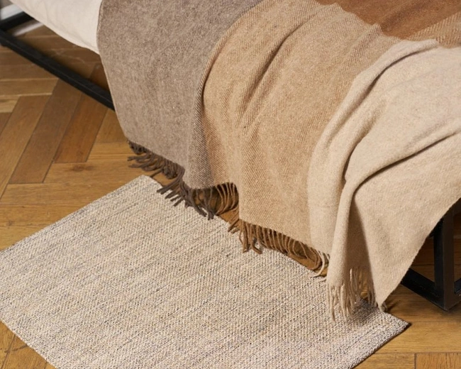 Коврик "RUSTIC", 85% хлопок, 15% полиэфир, р-р:60 х90 см, цвет:бежевый Коврик "RUSTIC", 85% хлопок, 15% полиэфир, р-р:60 х90 см, цвет:бежевый