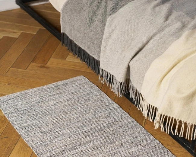 Коврик "RUSTIC", 85% хлопок, 15% полиэфир, р-р:60 х90 см, цвет: серый Коврик "RUSTIC", 85% хлопок, 15% полиэфир, р-р:60 х90 см, цвет: серый