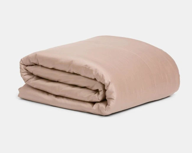 Пододеяльник хлопок АЛЛЮР розовый нюд 150x200, GERMAN GRASS
