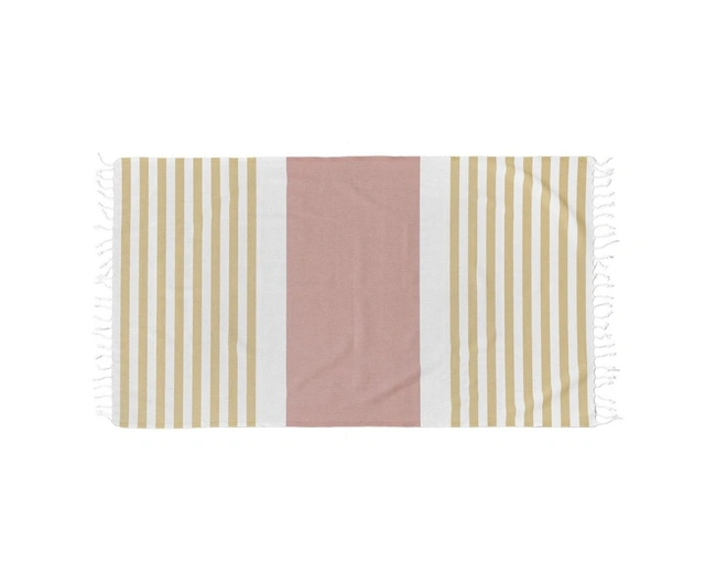 Пляжное полотенце LITTORAL BOIS DE ROSE100х180, хлопок 100%, с оборотной стороны махра, 320 г/м2