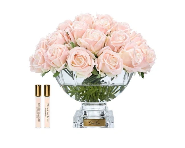 Букет роз Cote Noire Centrepiece bouquet Champagne pink, розовый шампань, 2 спрея по 10 мл, 33 x 33 Букет роз Cote Noire Centrepiece bouquet Champagne pink, розовый шампань, 2 спрея по 10 мл, 33 x 33