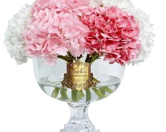 Provence Hydrangea BouquetБукет гортензий, розовый, 2 спрея по 10 мл, H.45 золотой декор Provence Hydrangea BouquetБукет гортензий, розовый, 2 спрея по 10 мл, H.45 золотой декор