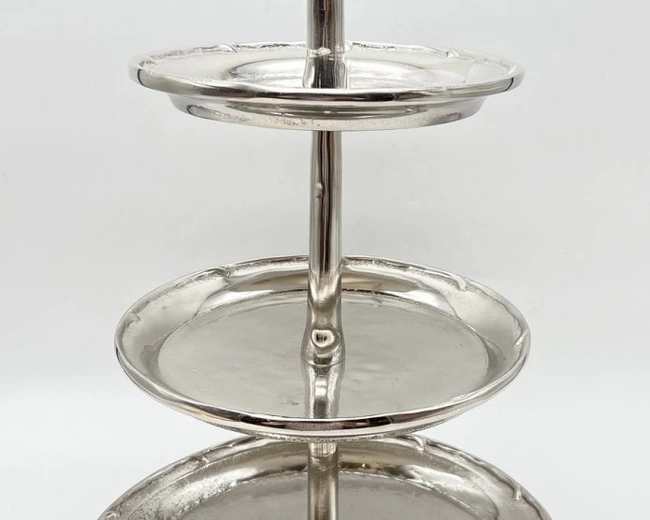 CERFЭтажерка D33x52h, никель