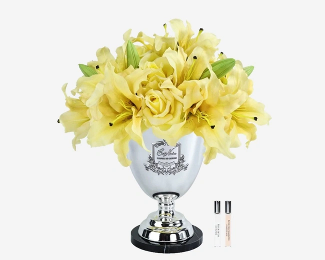 Букет лилии и розы Cote Noire LILIES & ROSES yellow, желтый, 2 спрея по 10мл