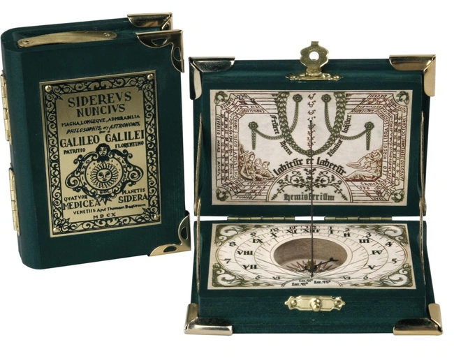 Солнечные часы Hemisferium Helios Sundial 8,5х6 Н 2см, бронза