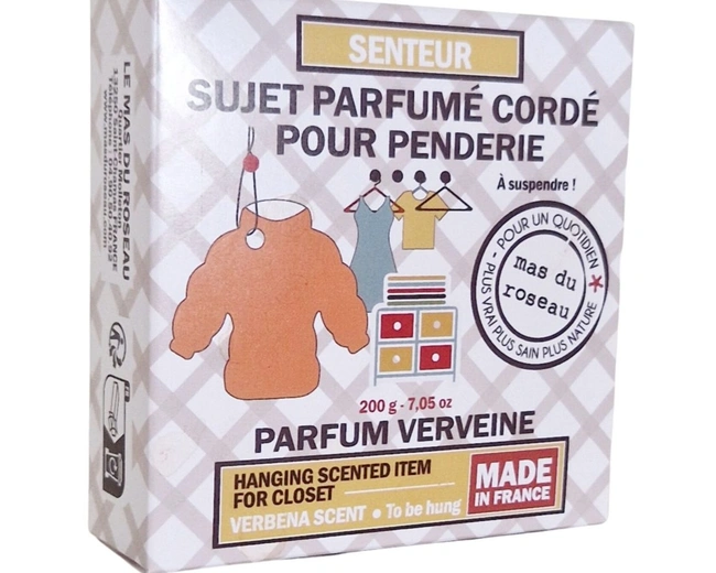 VERVEINE Мыло деодорирующее для подвешивания на плечики для одежды 200 гр, аромат вербена