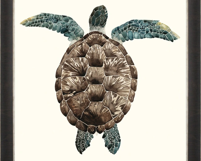 MOSAIC TURTLEПостер 50х50