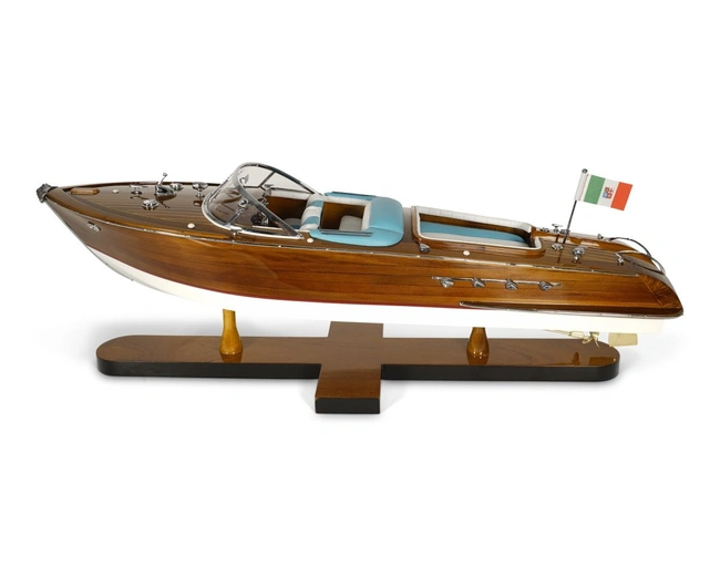 Яхта Aquarama AUTHENTIC MODELS 64х20 Н19 см, дерево