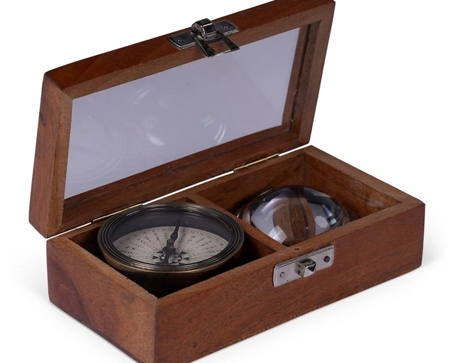 Подарочный набор Darwin AUTHENTIC MODELS 14х25 Н 7,5 см, ящик дерево