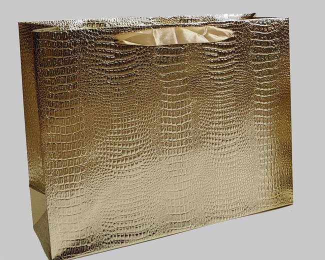 BAG CROCOСумка-пакет золото 25x20x8 см BAG CROCOСумка-пакет золото 25x20x8 см