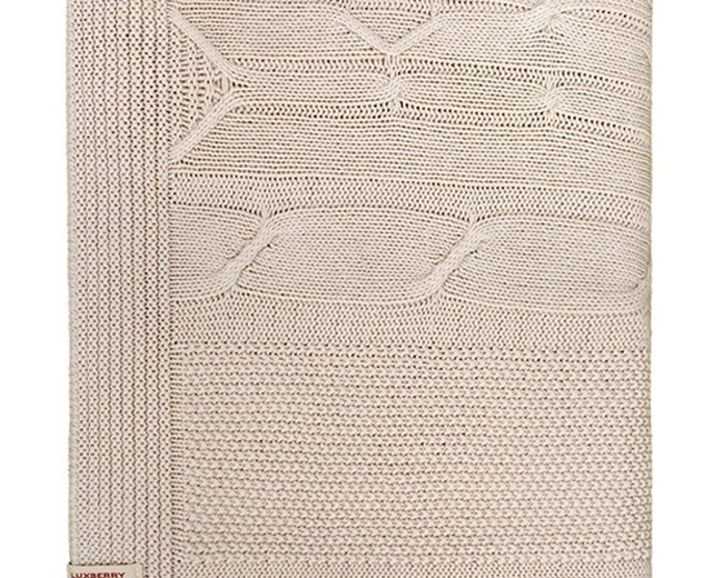 Плед "LUX 40" Хлопок 100%, р-р: 220 x 240см, цвет: пудра тон 02 Плед "LUX 40" Хлопок 100%, р-р: 220 x 240см, цвет: пудра тон 02
