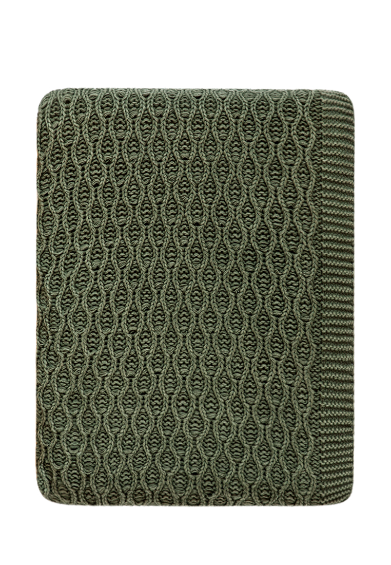 Плед "LUX 62", р-р: 150 х 200см, цвет: хвойный зеленый вид 5